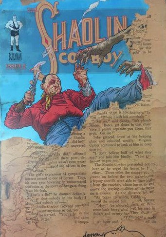 Shaolin Cowboy Issue 5 - 2005 Geof Darrow Art Print