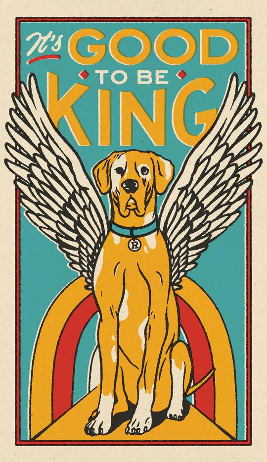 Tom Petty - 2020 Blaze Brooks poster Wildflowers It's Good To Be King