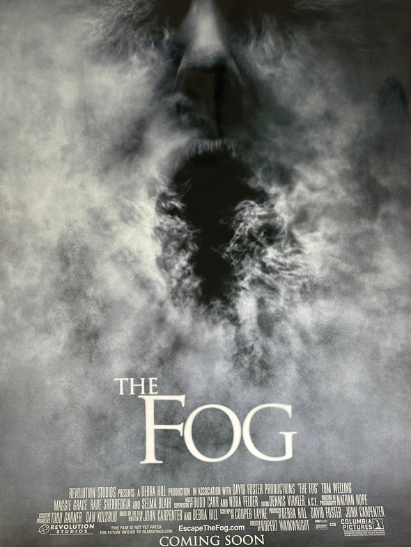 The Fog - 2005 video promo movie poster original vintage 27x40