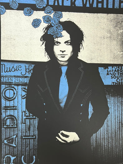 Jack White - 2012 Rob Jones poster Radio City New York N2