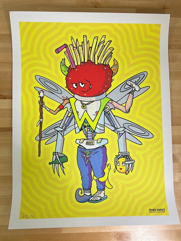 Aqua Teen Hunger Force - 2012 Todd Slater poster art print