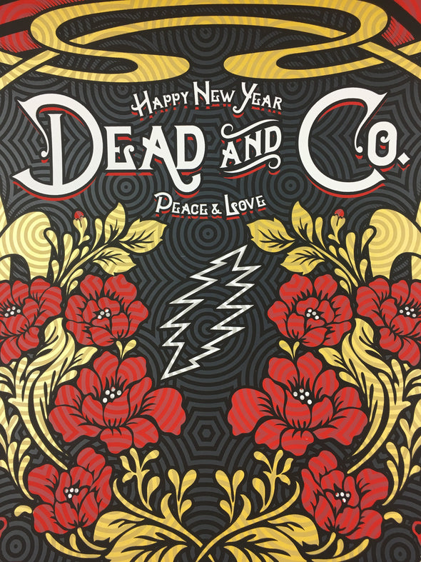 Dead & Company - 2015 Derek Hatfield Poster Los Angeles, CA Forum