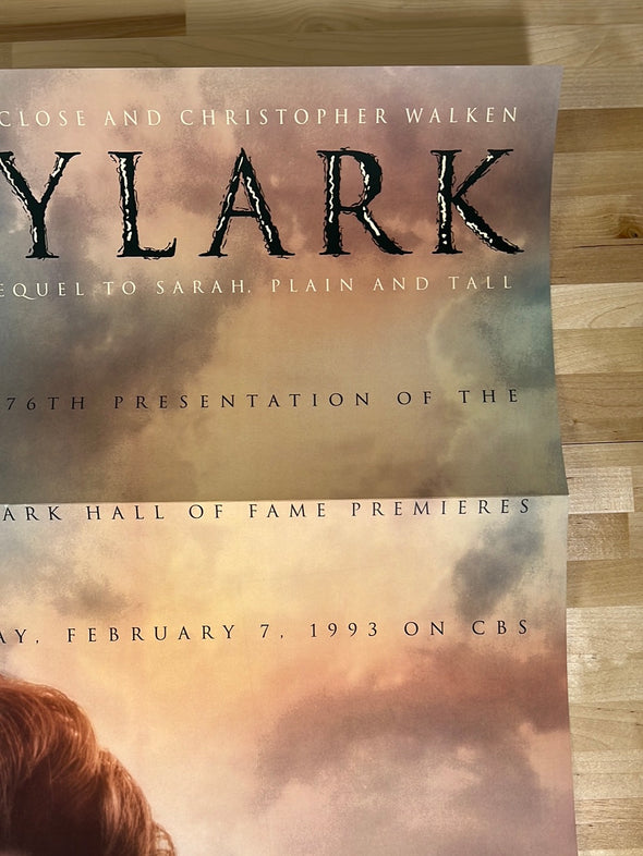 Skylark - 1993 Hallmark movie poster original vintage
