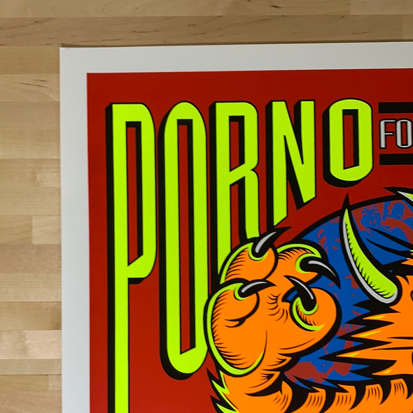 Porno for Pyros - 1993 T.A.Z. poster Dominguez Hills, CA 1st ed