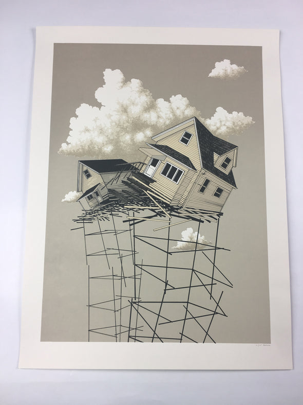 Figure One: Structural Instability - 2012 Justin Santora Poster Art Print