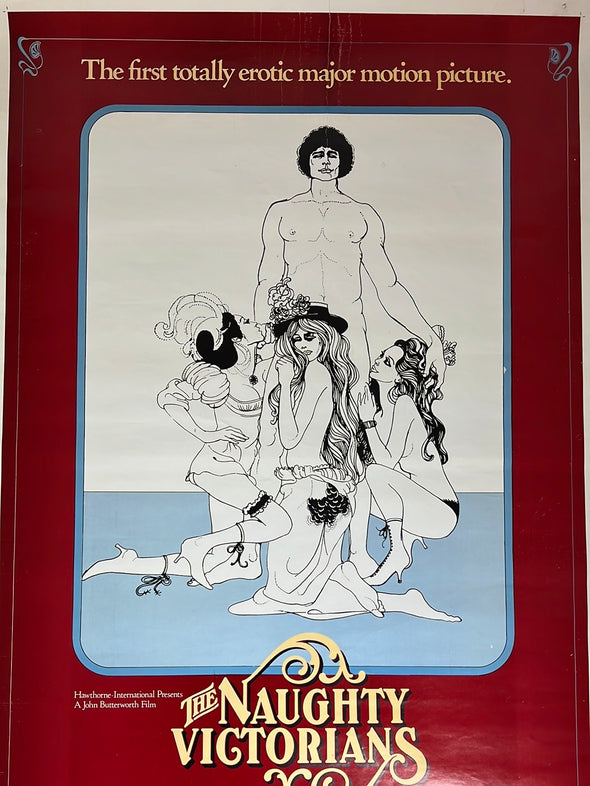The Naughty Victorians - 1975 one sheet movie poster original vintage 27x41