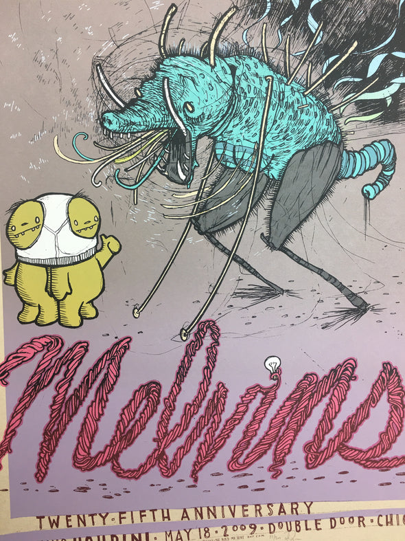 Melvins - 2009 Jay Ryan poster Chicago, IL Double Door