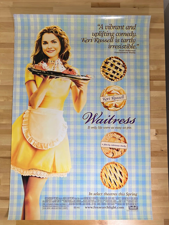 Waitress - 2007 video promo movie poster original vintage