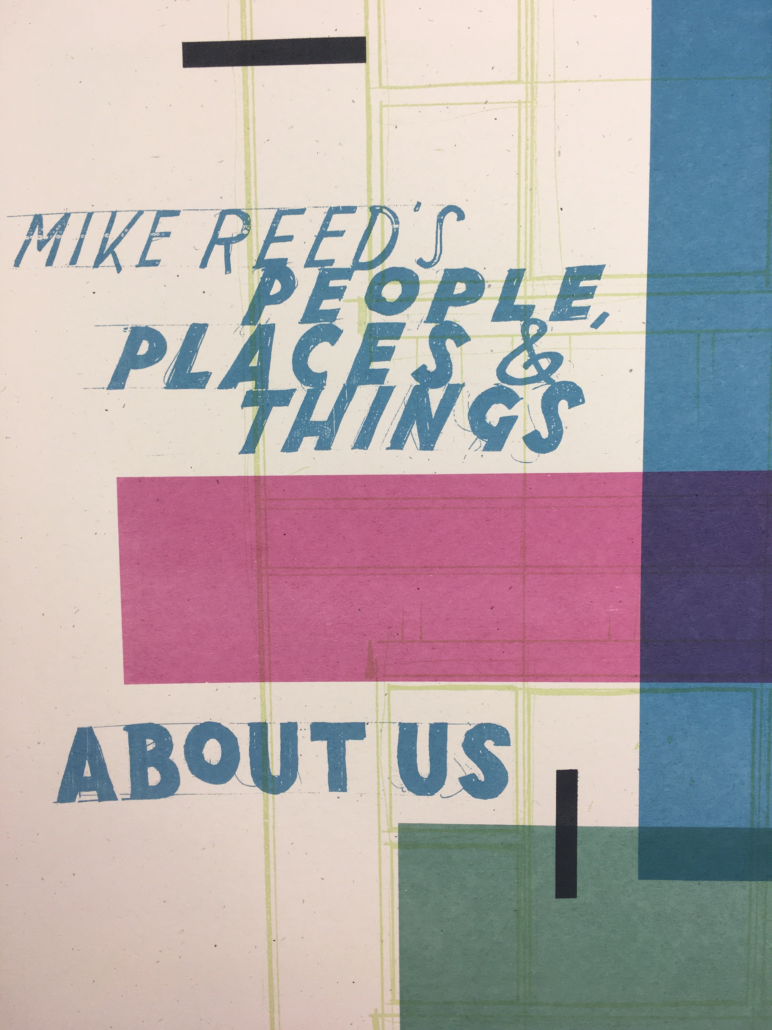 Mike Reed Mike Reed's Jazz Quartet - 2009 Jay Ryan Art Print – Sold Out Posters