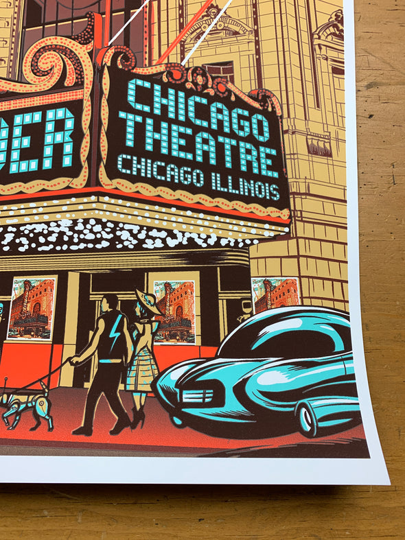 Eddie Vedder - 2011 Munk One poster Chicago, IL Theatre Pearl Jam print