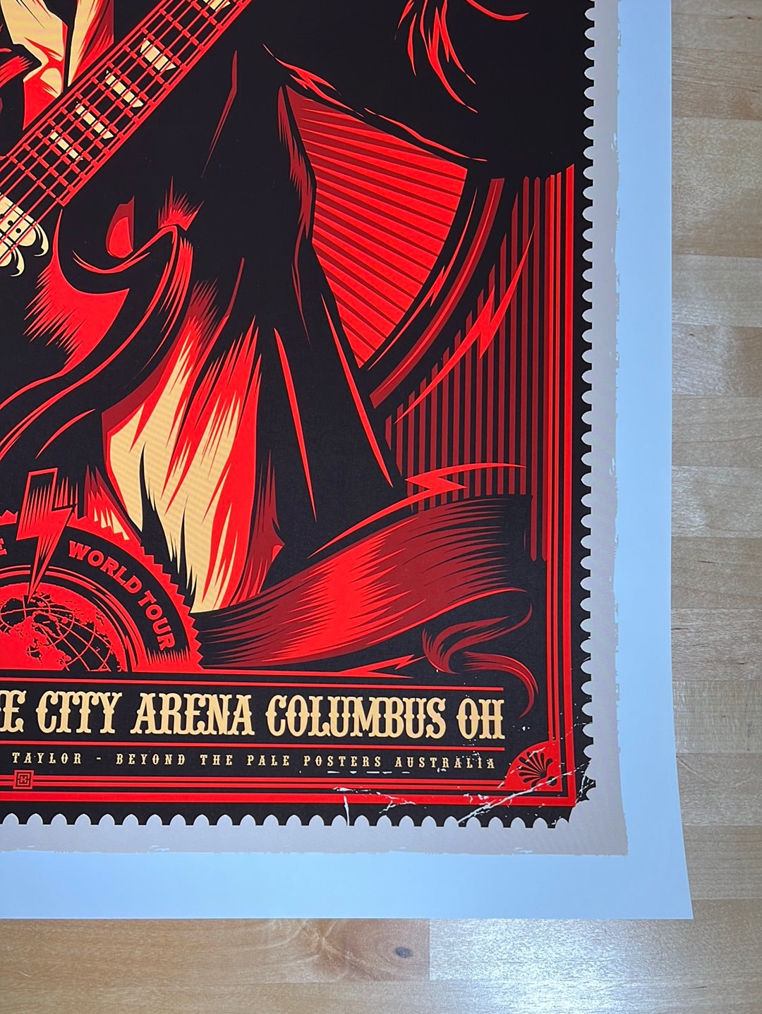 AC/DC- 2008 Ken Taylor poster Columbus, OH – Sold Out Posters