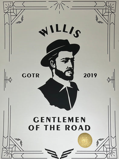 Mumford & Sons - 2019 poster Willis GOTR art print
