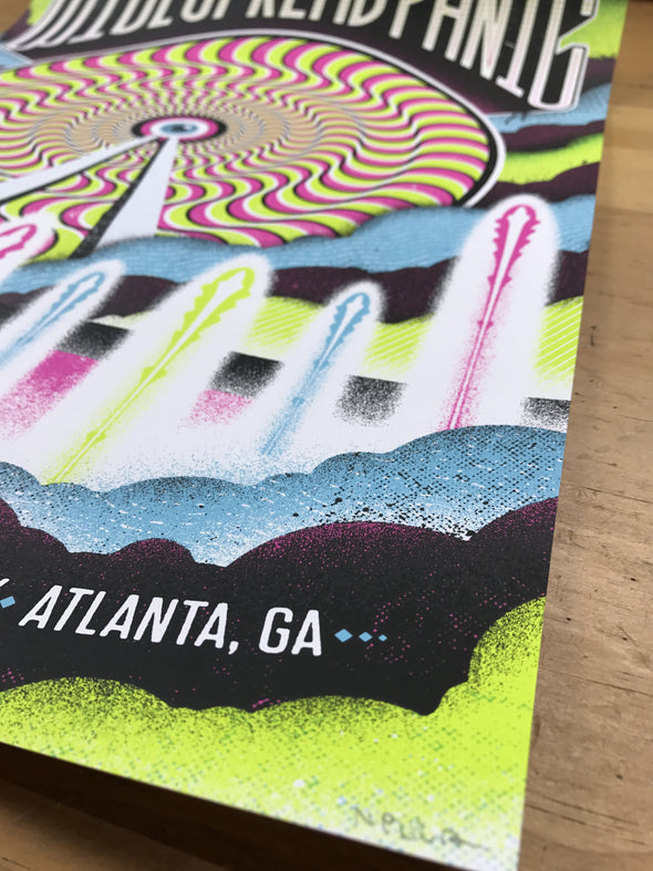 Widespread Panic - 2017 The Half and Half poster Atlanta 420 Fest