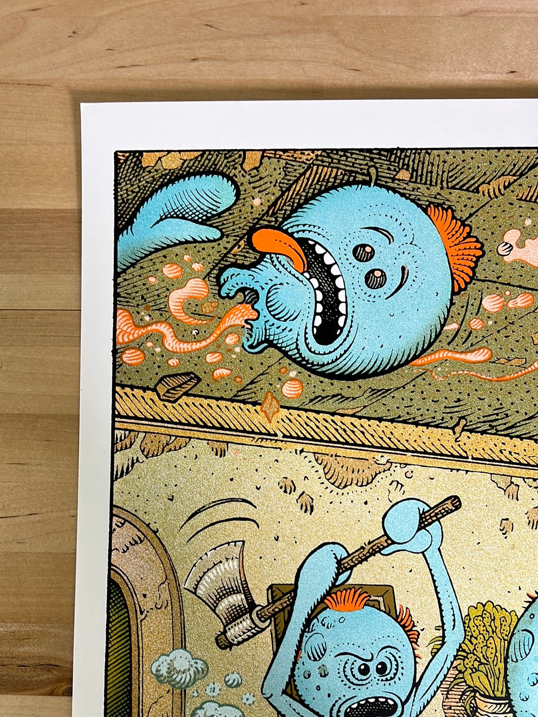 Mr. Meeseeks - 2017 Florian Bertmer poster movie print – Sold Out