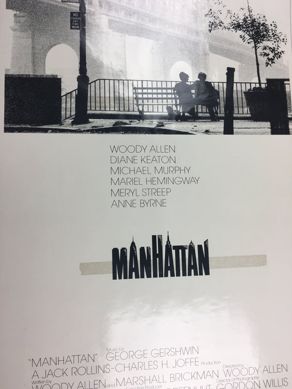 Manhattan - 1979 Cinema Poster, Movie Print, Original