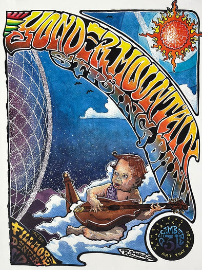 Yonder Mountain String Band - 2007 Robert Marx poster The Fillmore Denver, CO 12/31