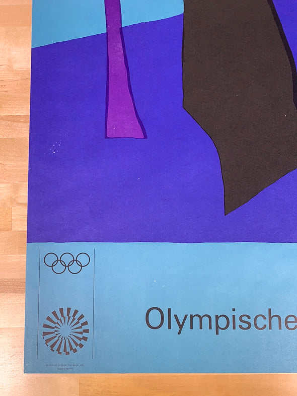 Olympics Munich - 1972 art print poster Original Vintage