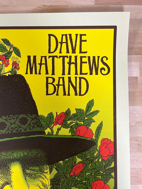 Dave Matthews Band - 2021 Methane poster Noblesville, IN 8/13