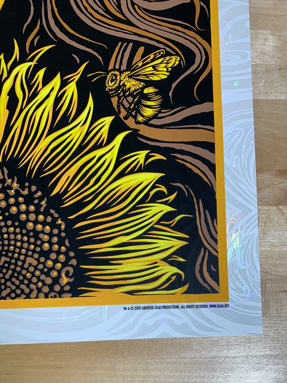 Grateful Dead The Beekeeper - 2020 Todd Slater Poster Opal Edition