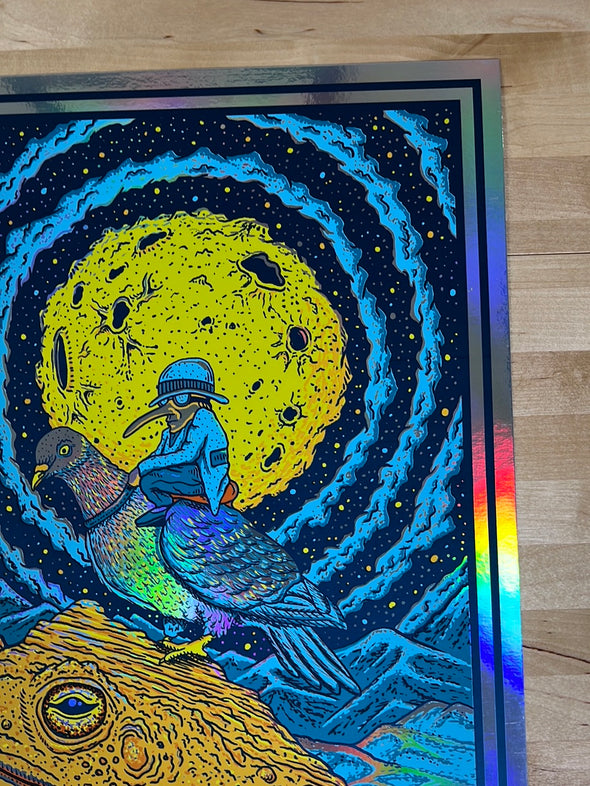 Twiddle - 2019 Owen Murphy poster Red Rocks Morrison, CO PPPP FOIL