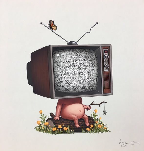 Mike - 2017 Mike Mitchell Art Print TV limited edition