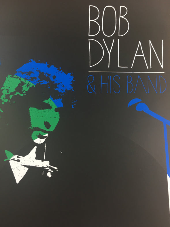 Bob Dylan - 2013 Pete Cardoso Poster Louisville, KY Louisville Palace