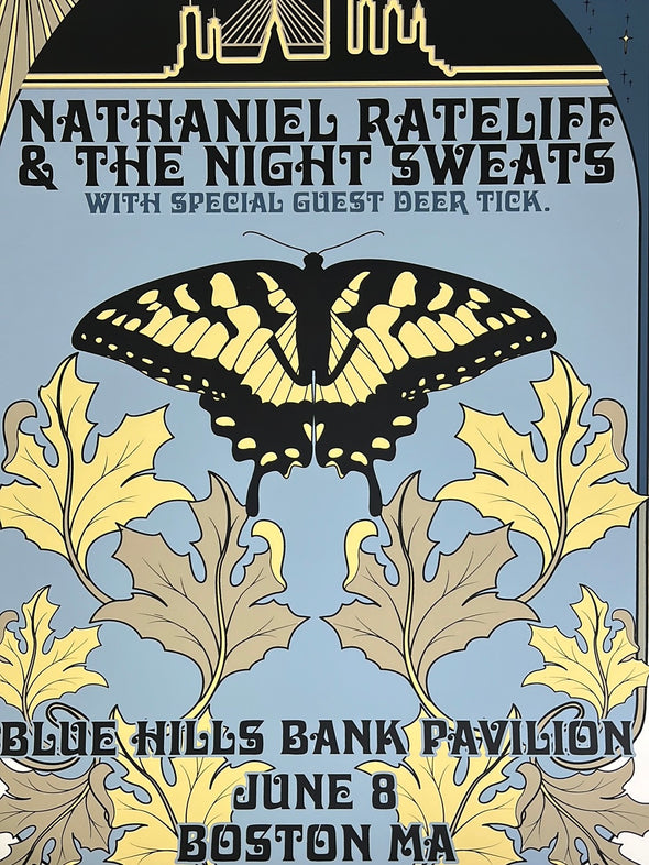 Nathaniel Rateliff & the Night Sweats - 2018 poster Boston, MA