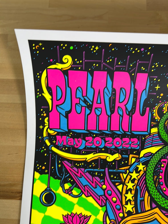 Pearl Jam - 2022 Brian Romero poster Las Vegas, NV