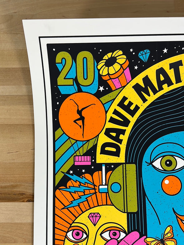 Dave Matthews Band - 2021 Methane poster Irvine, CA