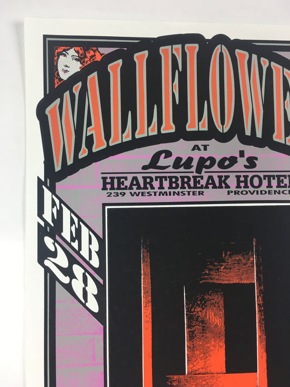 Wallflowers - 1997 Mark Arminski Poster Providence, RI Lupo's Heartbreak Hotel