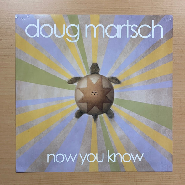 Doug Martsch - 2002 original vinyl poster insert 12x12 record art