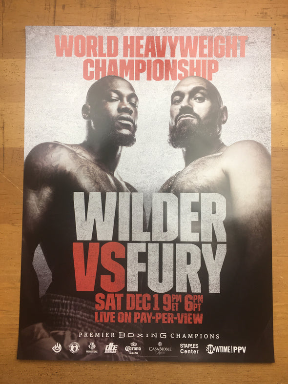 Boxing - 2018 Poster Wilder vs Fury I