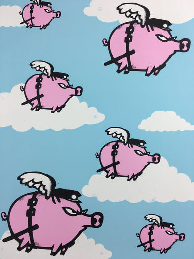 Pigs Might Fly - 2016 Mau Mau Poster
