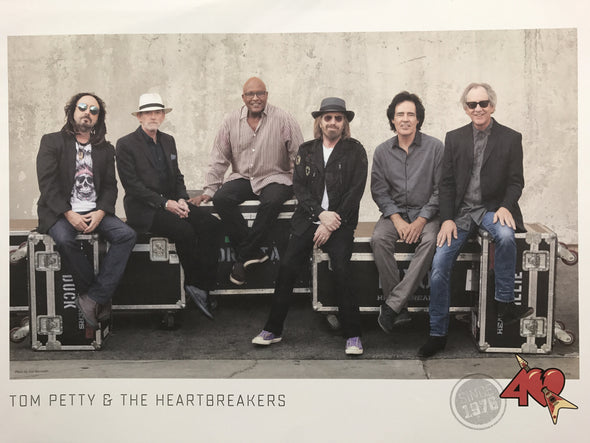 Tom Petty - 2016 fan club poster Heartbreakers 40th Anniversary