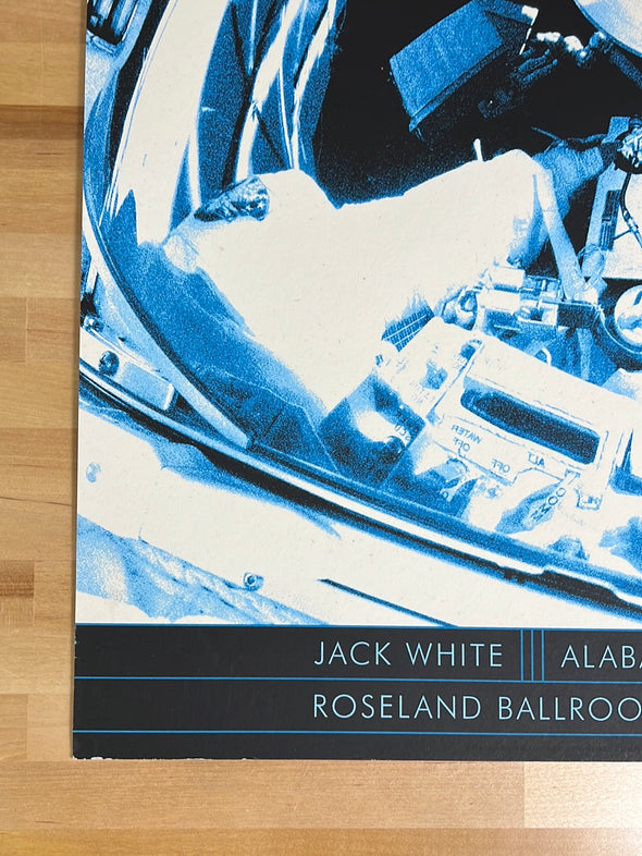 Jack White - 2012 Rob Jones poster New York City Roseland Ballroom