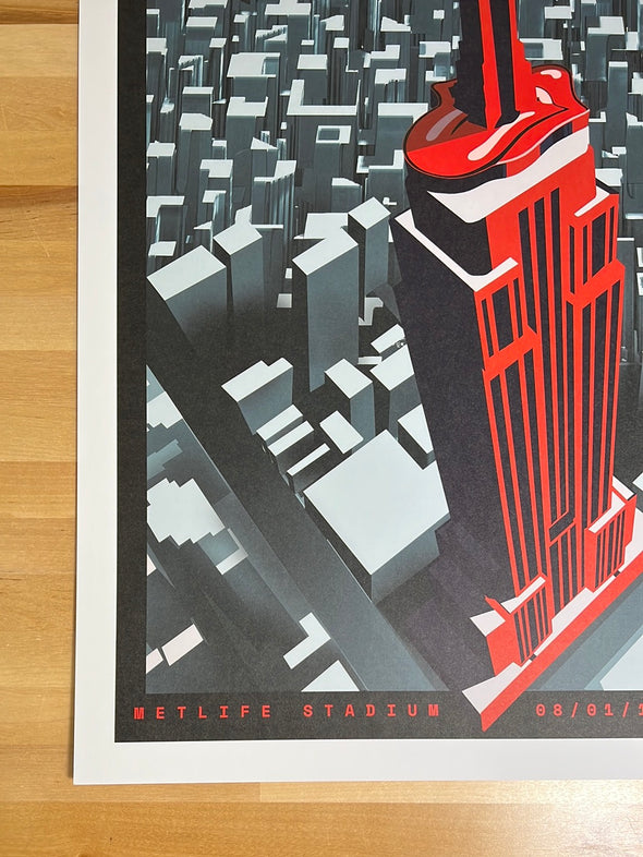 Rolling Stones - 2019 poster No Filter Tour East Rutherford, NJ 8/1
