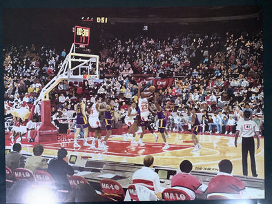 The Chicago Bulls - 1991 Brad Bennett Michael Jordan poster Original Vintage