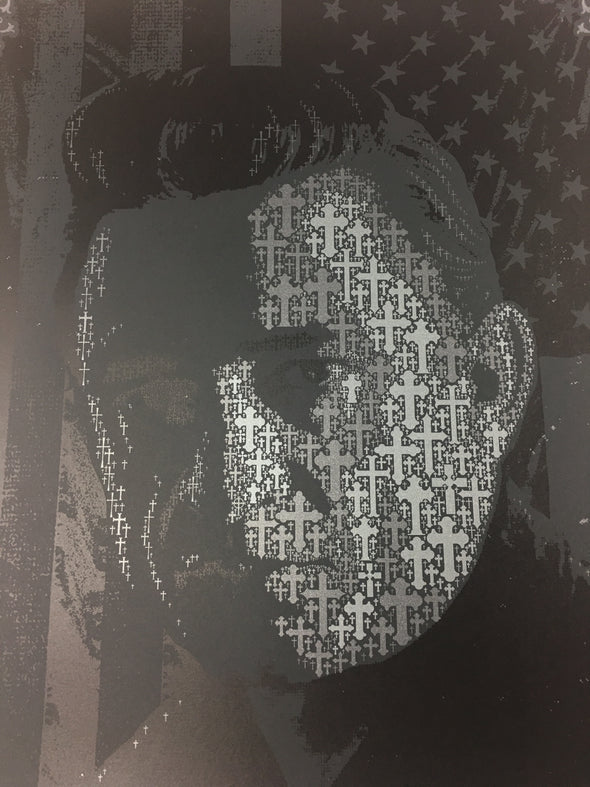 Man in Black (Johnny Cash) - 2009 Todd Slater Poster Art Print