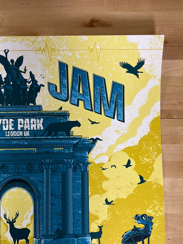 Pearl Jam - 2022 Josh Townshend poster London, GBR N1 #2