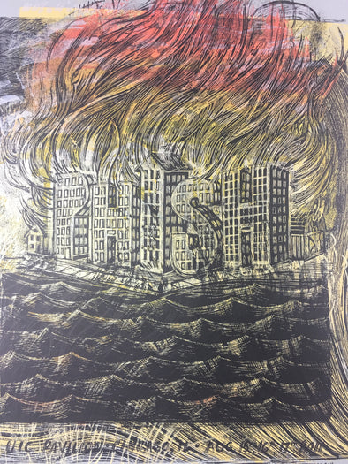 Phish - 2011 Dan Grzeca Poster Chicago, IL UIC Test Print