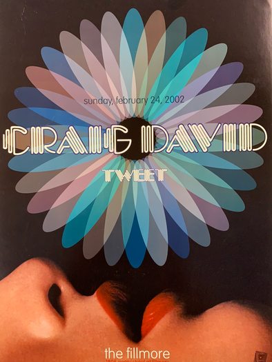 Craig David - 2002 Rex Ray poster Fillmore Auditorium San Fran 1st