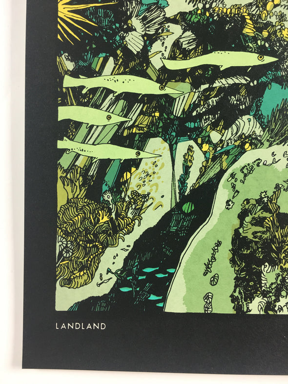 Untitled (Caloosahatchee) - 2015 Landland Poster Art Print