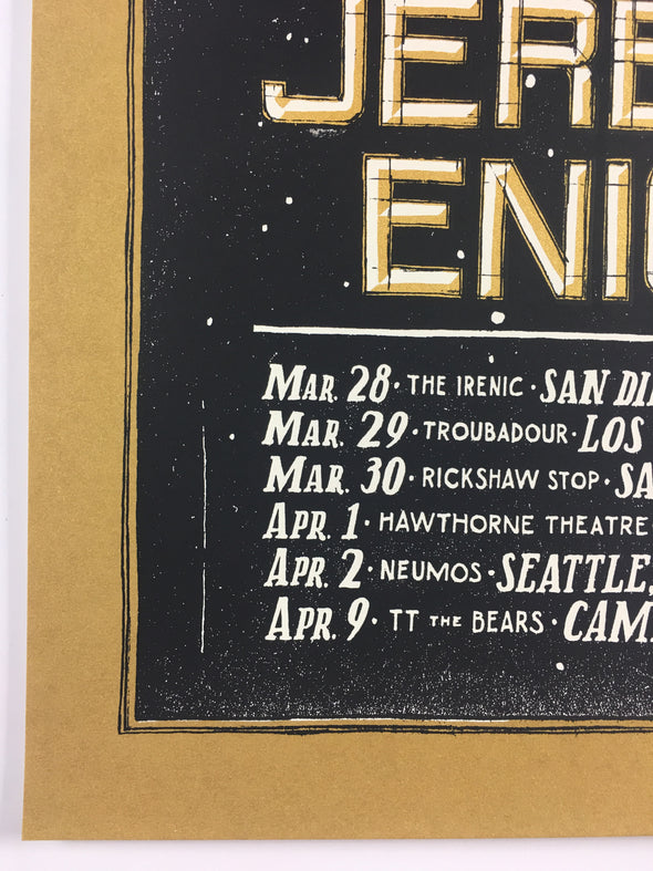 Jeremy Enigk - 2015 Landland Poster Spring Tour