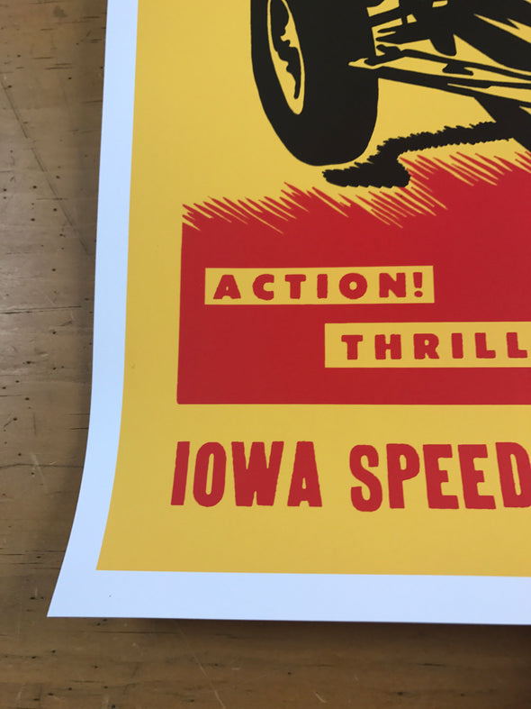 Metallica - 2017 Ames Brothers poster Iowa Speedway, Newton, IA S/N