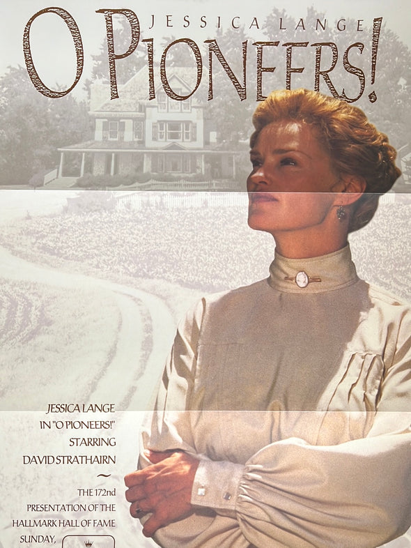 O Pioneers - 1992 Hallmark movie poster original vintage