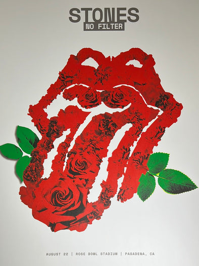 Rolling Stones - 2019 poster No Filter Tour Pasadena, CA