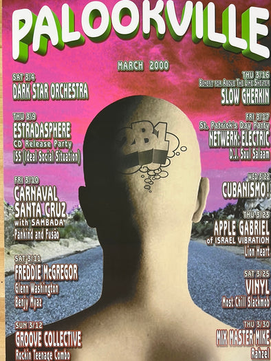 MHP 88 March - 2000 poster Palookaville Santa Cruz, CA 1st