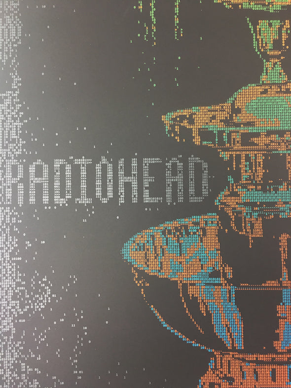Radiohead - 2008 Todd Slater Poster Bristow, VA Nissan Pavilion 1st ed