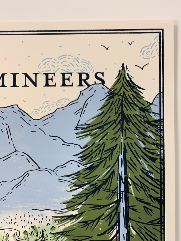 The Lumineers - 2017 Anthem Branding poster Denver/Englewood, CO Fiddler's Green