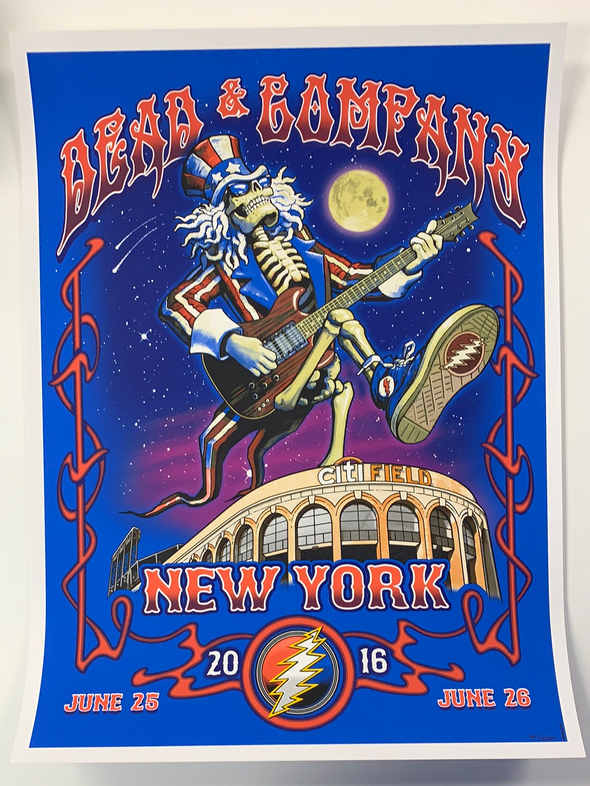 Dead & Company - 2016 poster New York, NY Citi Field Summer Tour